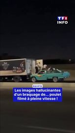 Braquage spectaculaire sur l&rsquo;autoroute en Égypte