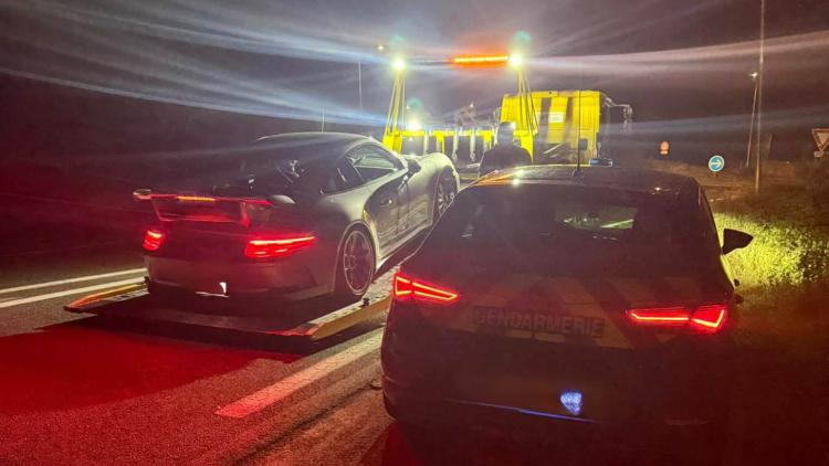 Un automobiliste intercepté à une vitesse record sur l&rsquo;autoroute A40