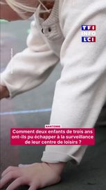 Deux jeunes enfants échappent à la surveillance à Nanterre