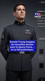 Donald Trump crée la controverse avec de nouvelles tenues pour la Space Force