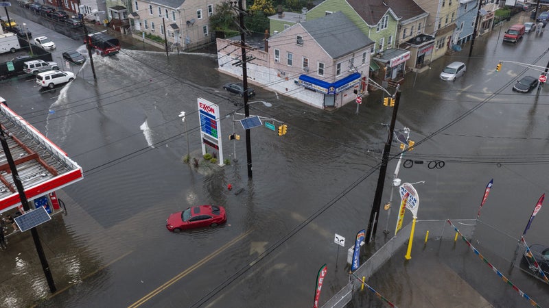 Intempéries et inondations dans le nord-est des États-Unis le 13 septembre 2026
