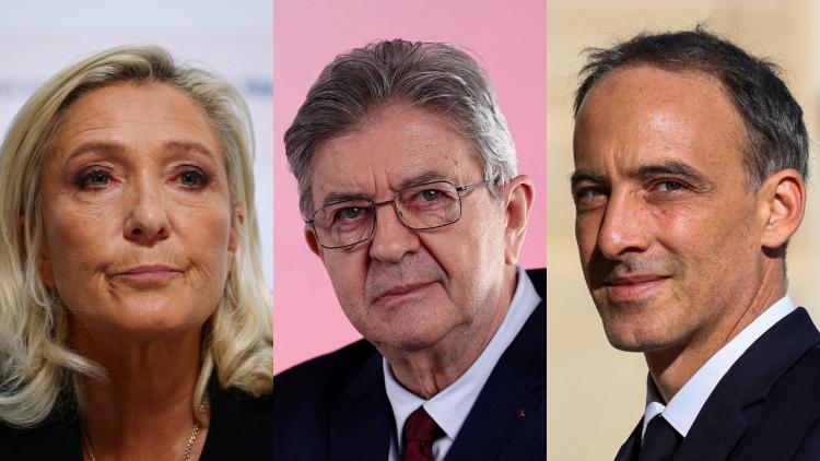 Marine Le Pen en tête des intentions de vote pour la présidentielle