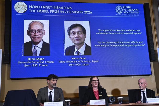 Prix Nobel de Chimie 2026 : Henri Kagan et Kenso Soai Primés