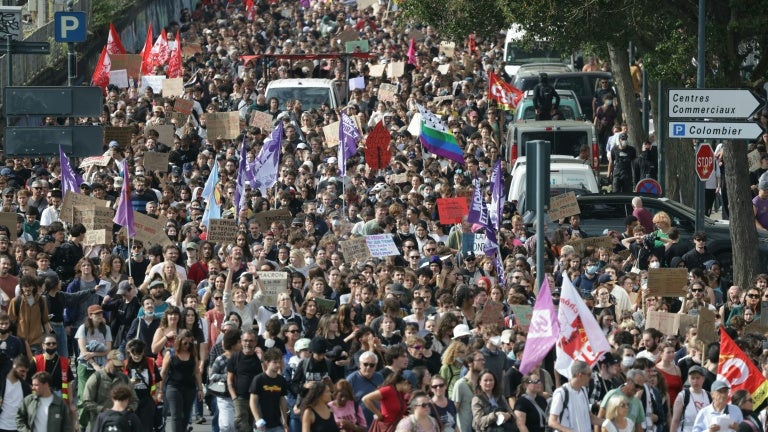 Manifestations étudiantes interdites à Rennes