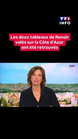 Deux tableaux de Renoir retrouvés sur la Côte d&rsquo;Azur