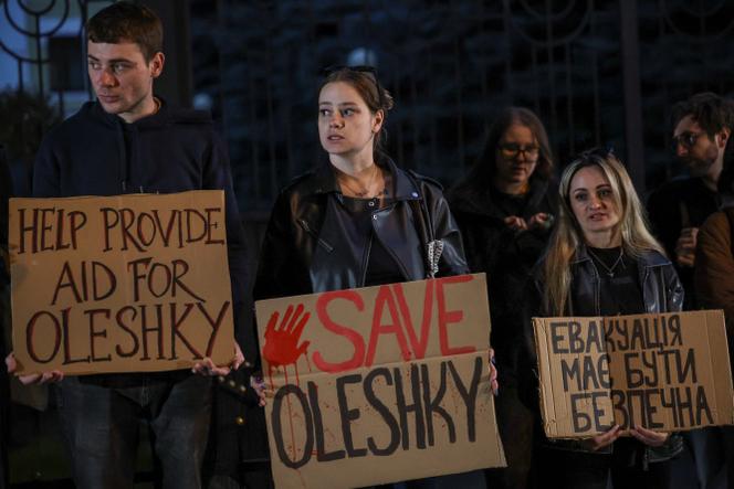 Guerre en Ukraine : Crise humanitaire aiguë à Olechky, Kherson