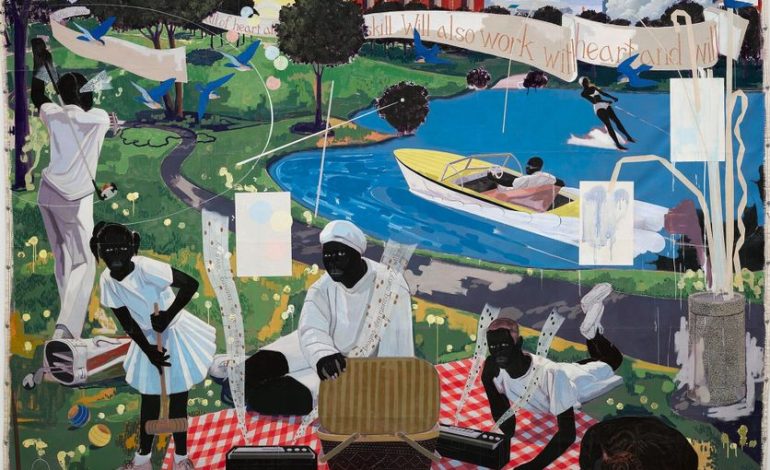Les œuvres monumentales de Kerry James Marshall au MAM de Paris