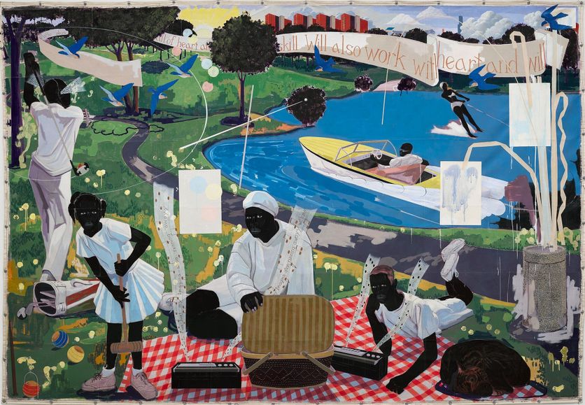 Les œuvres monumentales de Kerry James Marshall au MAM de Paris