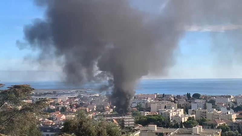 Incendie maîtrisé dans un immeuble à Saint-Laurent-du-Var