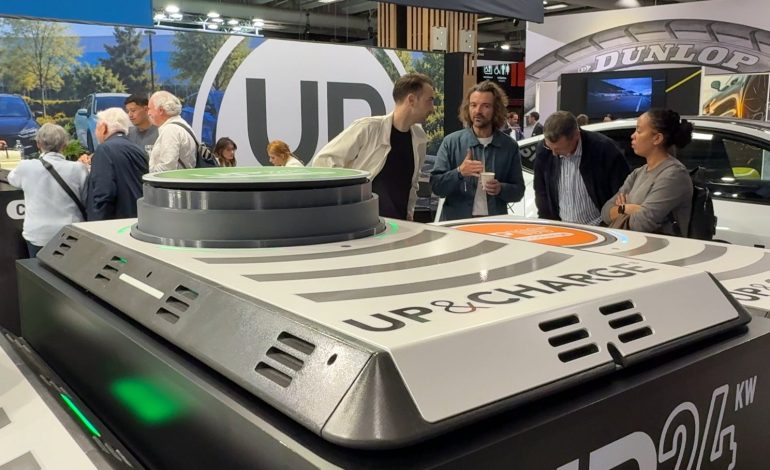 Solution de recharge sans fil pour véhicules professionnels : Up&Charge en action