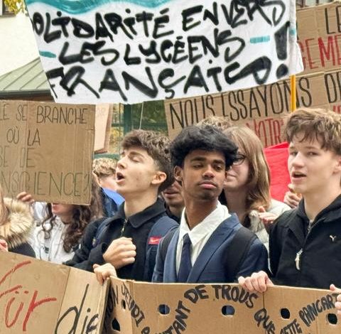 Les jeunes allemands s&rsquo;inspirent des lycéens français pour manifester