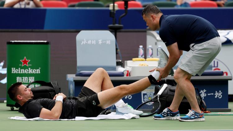 Arthur Gea contraint à l&rsquo;abandon en quarts de finale à Shanghai