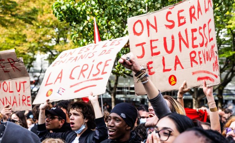 Des lycées en France face à des mobilisations et incidents
