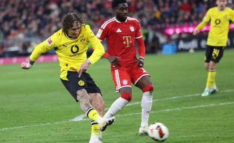 Bayern concède le nul face à Dortmund dans un match intense