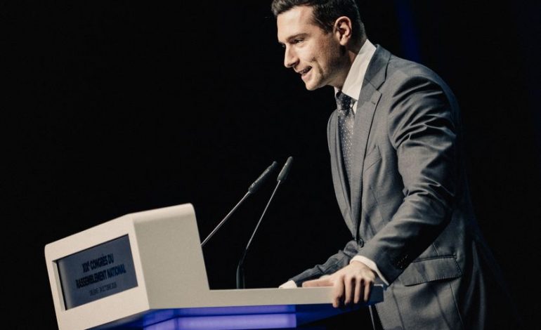 Jordan Bardella réélu président du Rassemblement National