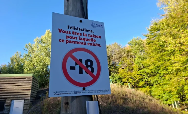 Thaon-les-Vosges lutte contre les comportements inappropriés dans son parcours de santé