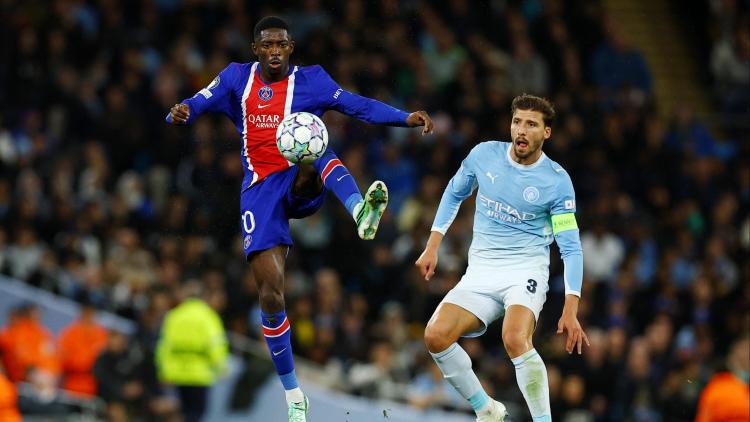 Ousmane Dembélé Brille lors de la Victoire du PSG contre Manchester City