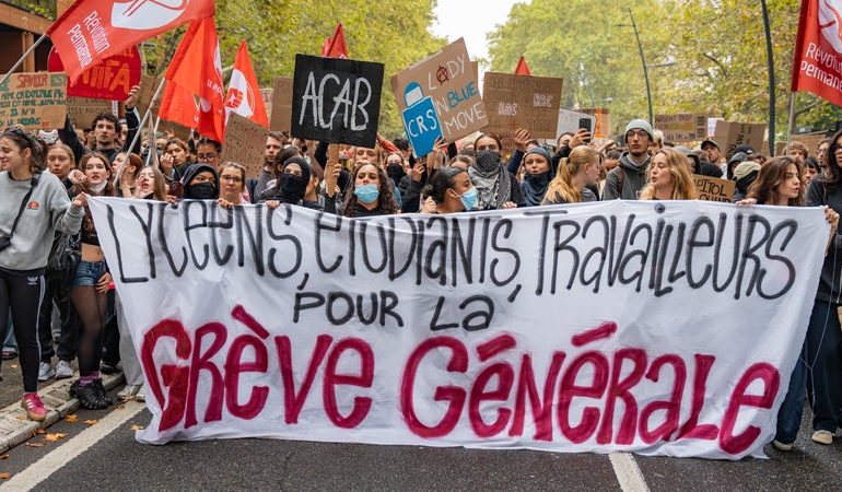 Appel à mobilisation étudiante et lycéenne en France