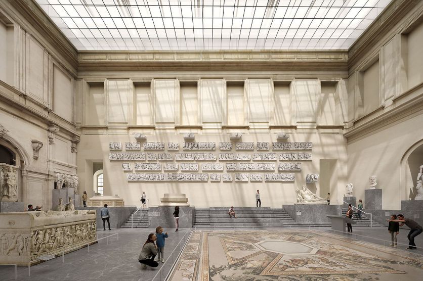 Le Louvre appelle aux dons pour restaurer la cour du Sphinx