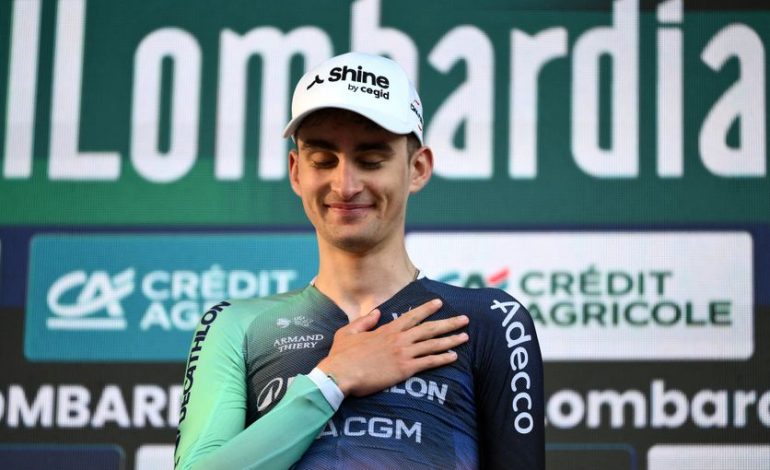 L&rsquo;exploit de Paul Seixas au Tour de Lombardie