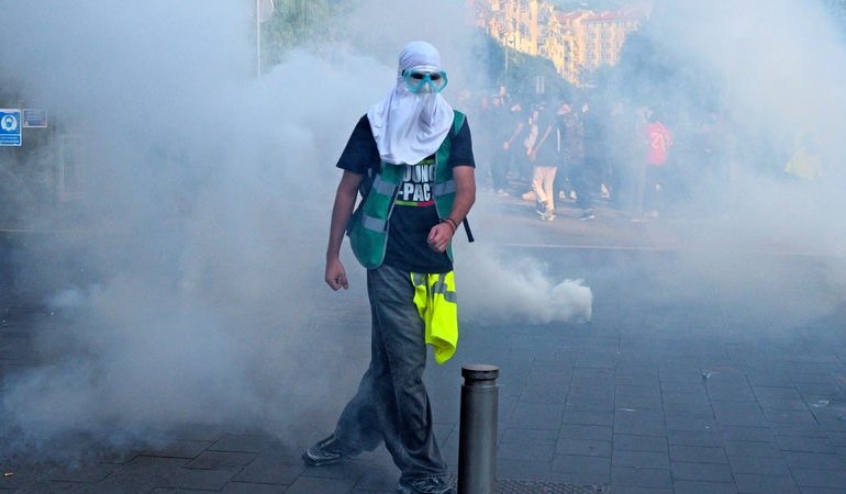Manifestation à Nice : Débordements et Émeutes