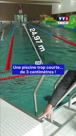 Une piscine trop courte de 3 centimètres et ses conséquences