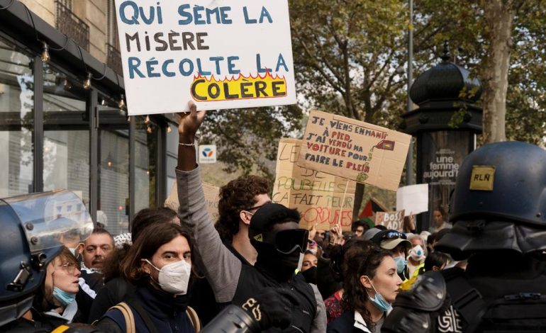 Mobilisation lycéenne et convergence des luttes en France