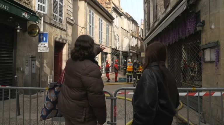 Incendie dans le vieux Bergerac : quatre bâtiments touchés