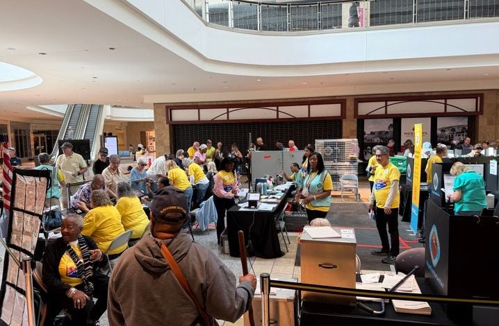 À Las Vegas, le vote anticipé reflète les préoccupations des électeurs