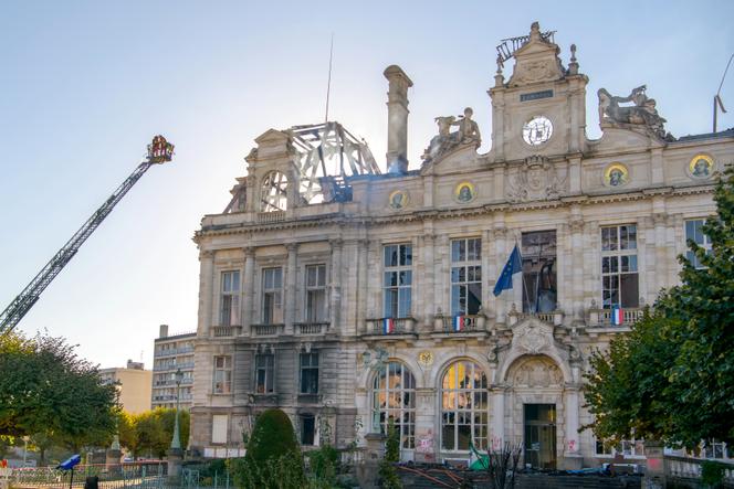 Incendie de l&rsquo;Hôtel de Ville de Limoges