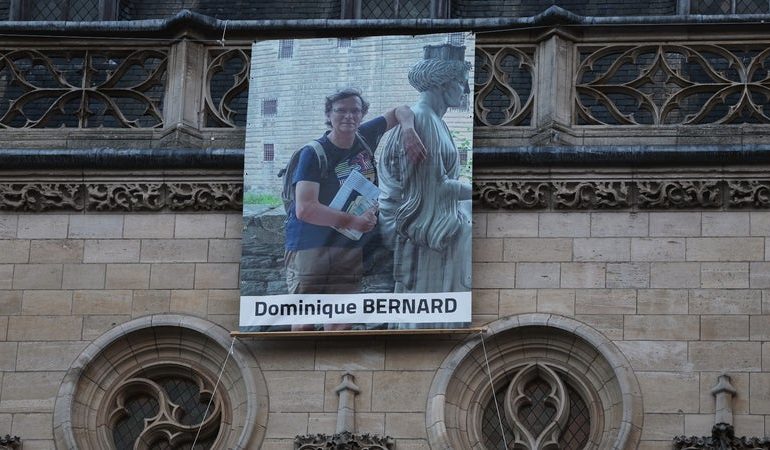 Commémoration de Dominique Bernard à Arras