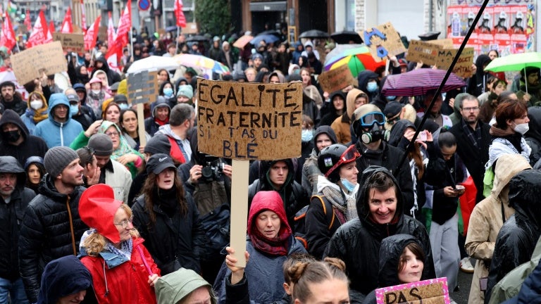 Journée de mobilisation en France le 24 octobre