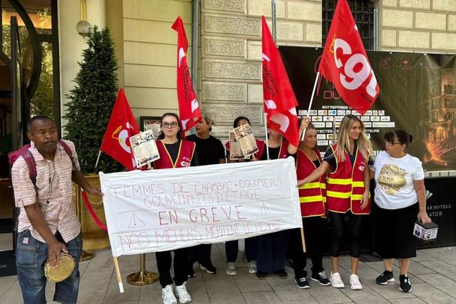Les revendications des femmes de chambre de l&rsquo;hôtel L’Impérator à Nîmes