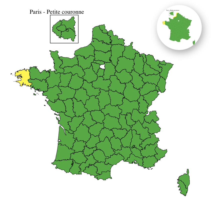 Alerte météo : vigilance jaune pour le Finistère