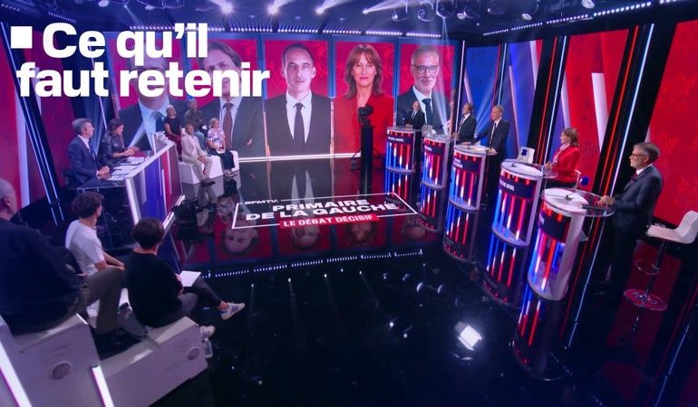 Débat des Candidats de la Primaire Sociale-Démocrate sur BFMTV