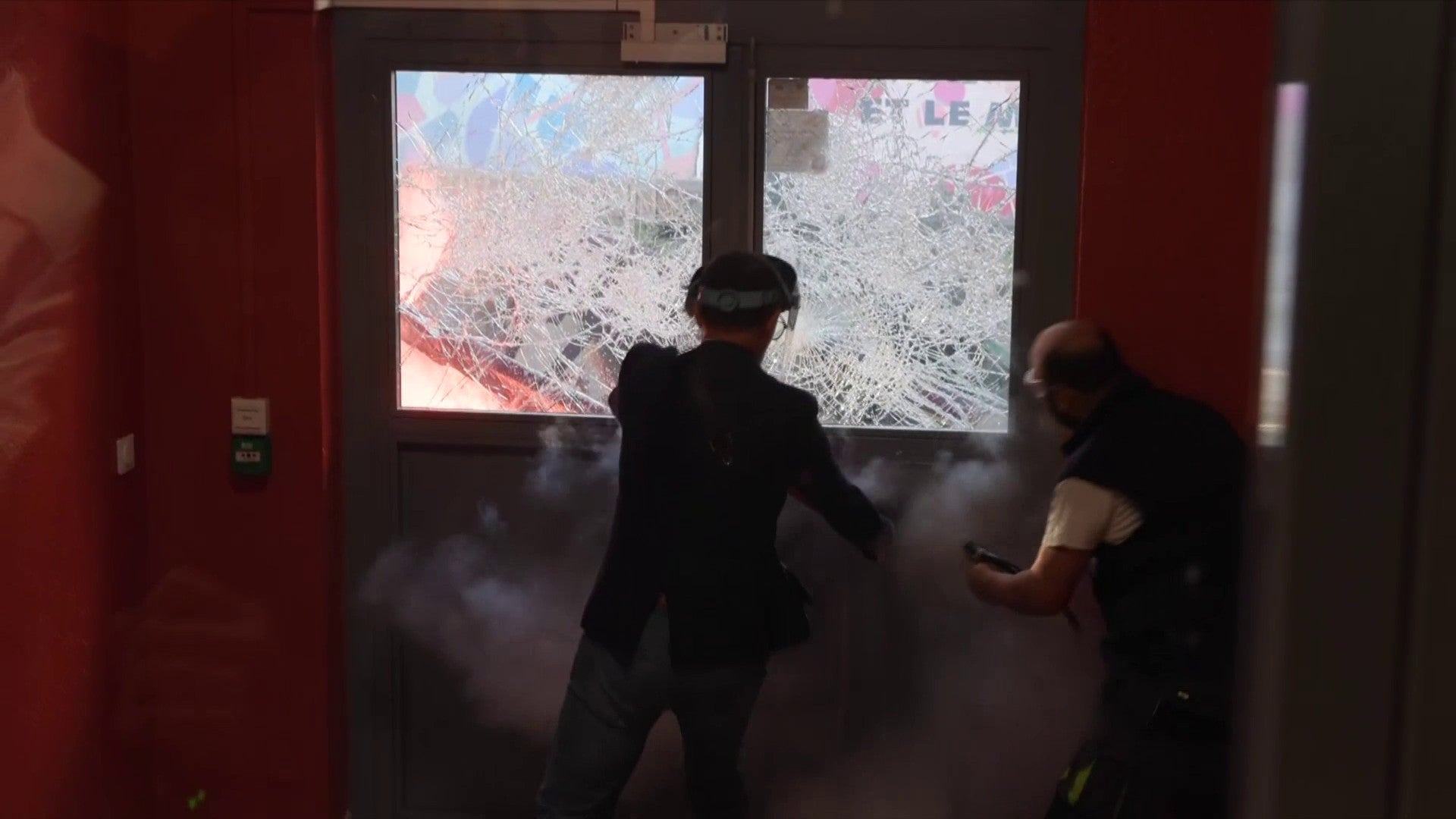 Incidents lors de manifestations au lycée Vauquelin