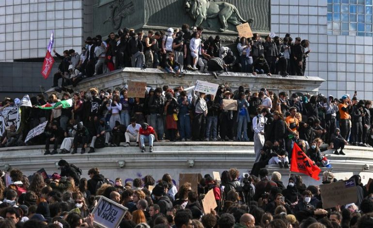 La mobilisation des lycéens en France se poursuit