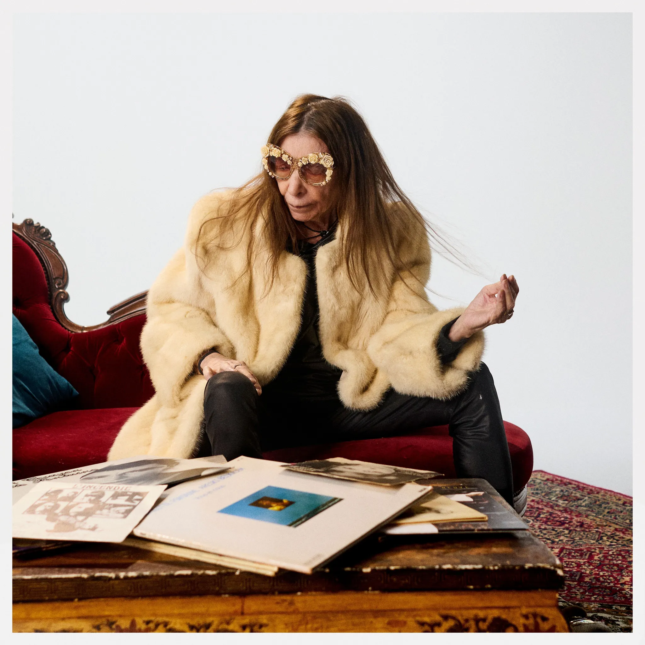 Brigitte Fontaine et sa bibliothèque vibrante