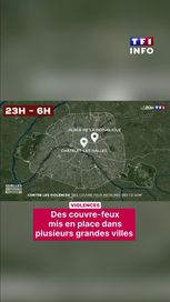 Des premiers couvre-feux entrent en vigueur ce lundi soir dans plusieurs villes de France