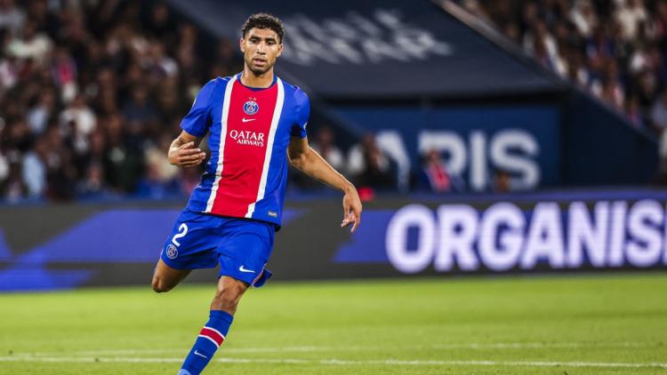 Achraf Hakimi de retour à Paris après la trêve internationale