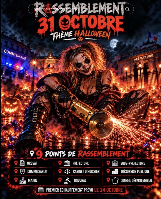 Rassemblements d&rsquo;Halloween redoutés par les autorités