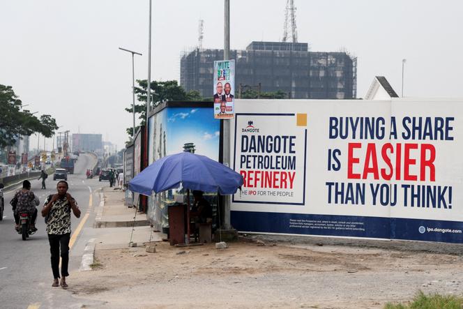 Entrée en Bourse de la Mégaraffinerie Dangote à Lagos