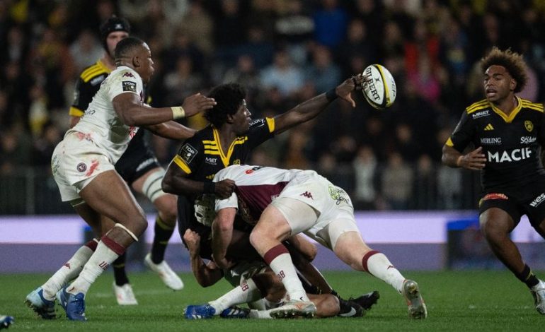 Bordeaux-Bègles s&rsquo;impose face à La Rochelle et prend la deuxième place du Top 14