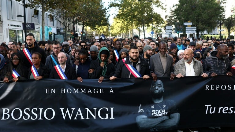 Mobilisation contre l&rsquo;attentat raciste à Trappes